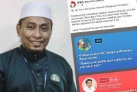 Hantaran yang dikongsikan oleh Ahmad Fadhli di Facebook.