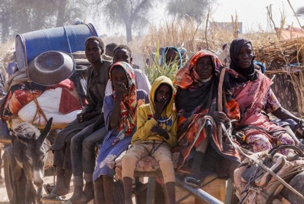 Ribuan orang berdepan risiko kematian di Kordofan Selatan, Sudan selepas kejatuhan El Fasher. Foto Reuters