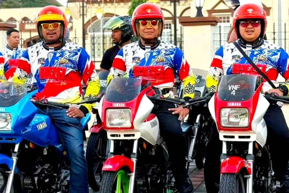 Peserta himpunan permotoran RXZ Forever Legend yang bakal membanjiri RTC Tunjung di Kota Bharu.