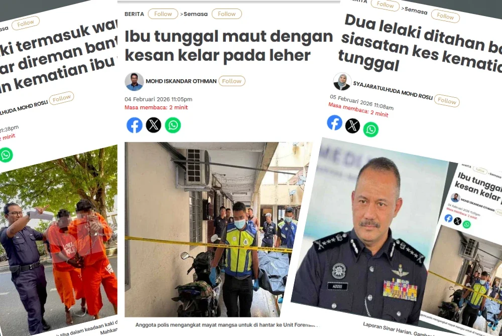Laporan Sinar Harian.