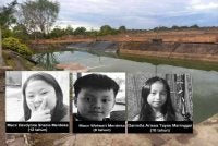 Identiti tiga kanak-kanak yang ditemukan lemas di kolam kumbahan pada Rabu telah dikenal pasti.