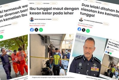 Laporan Sinar Harian.
