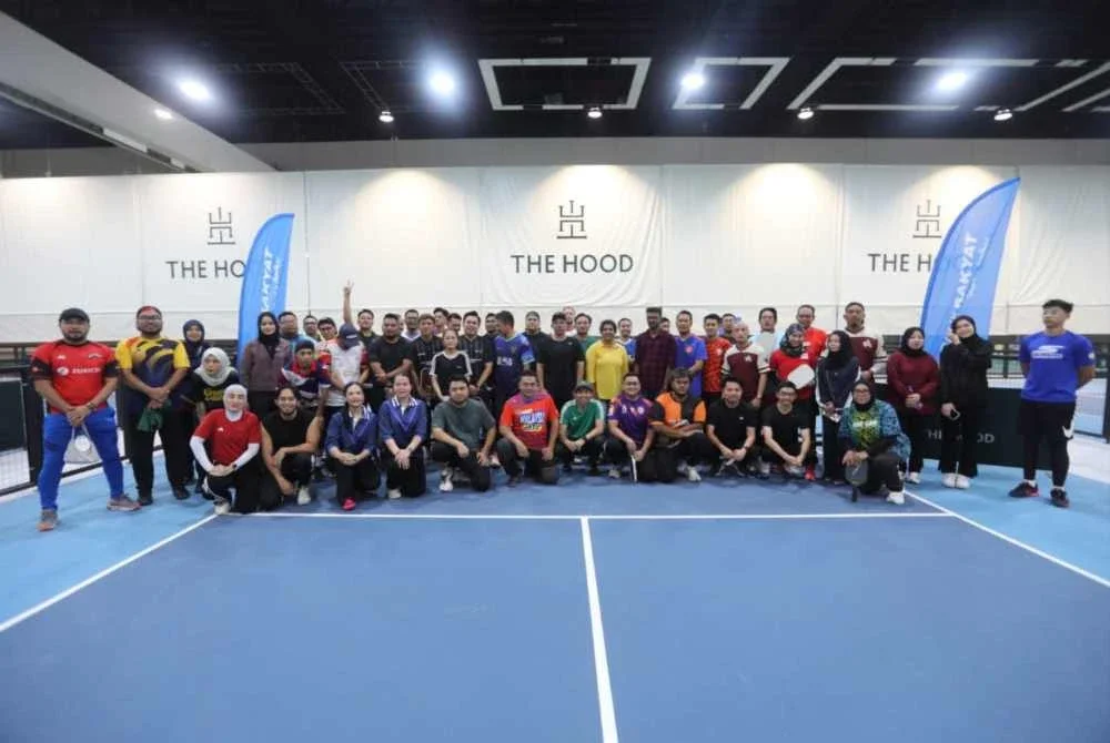 Bank Rakyat himpunkan 64 pengamal media dalam Kejohanan Pickleball 2026 yang berlangsung di The Hood, Chow Kit, Kuala Lumpur.
