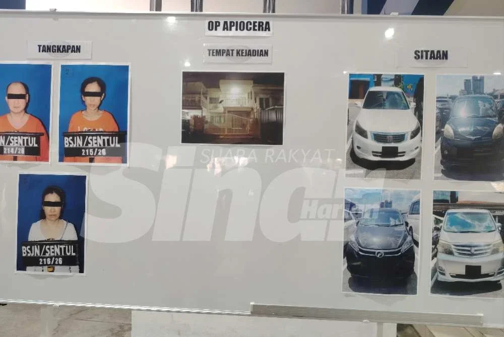 Tangkapan dan rampasan sindiket dadah yang direkodkan menerusi Op Apiocera baru-baru ini.