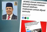 Jabatan Kesihatan Negeri Negeri Sembilan telah pun mengeluarkan notis penutupan restoran berkuat kuasa 3 Februari hingga 17 Februari ini. Gambar kecil: Fadzil