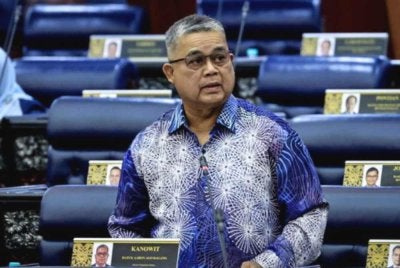 Aaron Ago Dagang. Foto Bernama