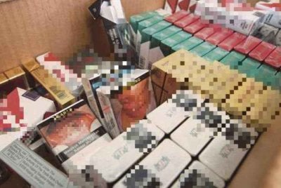 Mengikut anggaran, perdagangan rokok seludup menyebabkan Malaysia kehilangan hasil sehingga RM5 bilion setahun. Gambar hiasan 