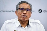 Shamsul Azri pada sidang media Program Pemukiman Ketua Setiausaha Kementerian dan Ketua Perkhidmatan (KSUP) 2026 di EPF Learning Campus (ELC) pada Sabtu. Foto Bernama