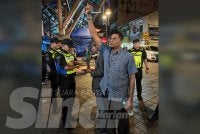 Zamri dilaporkan ditahan polis berhampiran Kompleks Sogo, malam Sabtu.