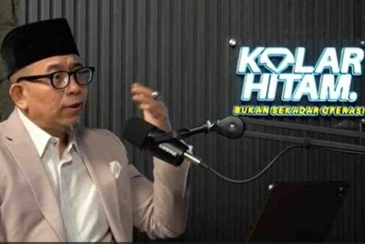 Mazlan ketika dalam Podcast Kolar Hitam: Bukan Sekadar Operasi, pada Sabtu.