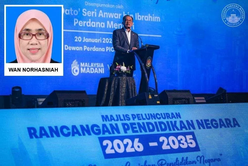 Anwar ketika membentangkan RPN 2026 - 2035 di PICC pada 22 Januari lalu. 