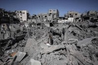 Israel terus melanggar perjanjian gencatan senjata meskipun pentadbiran AS pada Januari mengumumkan bahawa fasa kedua perjanjian telah bermula. Foto Agensi