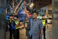 Zamri Vinoth ditahan sebelum ini berhampiran Kompleks Membeli Belah Sogo pada Sabtu.