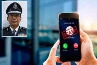 Seorang penolong pengurus wanita mengalami kerugian RM1.313 juta selepas menjadi mangsa penipuan sindiket panggilan telefon yang menyamar sebagai wakil syarikat kurier dan polis. - Gambar kecil (Yahaya)