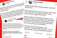 Ketegasan Perdana Menteri menangani rumah ibadat tidak sah dipuji pelbagai pihak termasuk pembangkang.