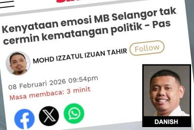 Laporan Sinar Harian berhubung kenyaataan Ketua Penerangan Pas Selangor terhadap Amiruddin.