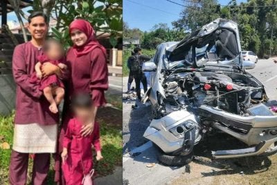 Sepasang suami isteri maut dalam kemalangan dengan Toyota Hilux di Jalan Kuala Kangsar-Gerik-Pengkalan Hulu pada Isnin. Foto media sosial