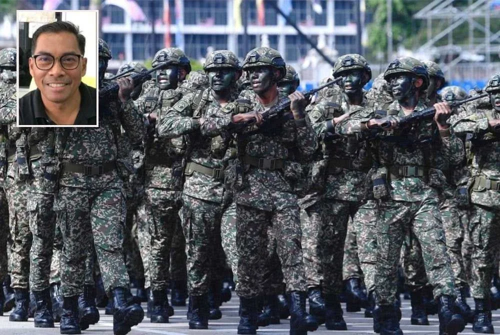 Tentera bukan institusi biasa, ia adalah benteng terakhir negara. Gambar kecil: Azman 