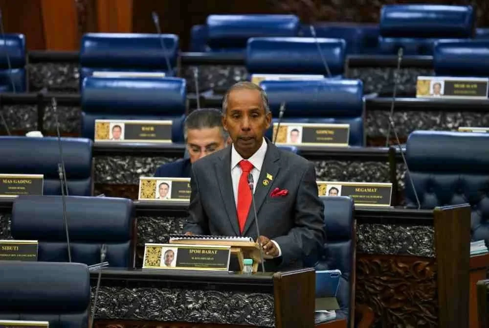 Kulasegaran ketika sesi penggulungan perbahasan Usul Menjunjung Kasih Titah Diraja bagi Jabatan Perdana Menteri (Undang-undang dan Reformasi Institusi) di Dewan Rakyat, pada Selasa.