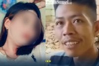 Aulia Zakrike (kiri) yang hamil tiga bulan ditemukan tidak bernyawa, dipercayai disembelih suaminya sendiri. Foto Agensi