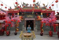 Hampir 100 buah tokong wujud di seluruh Kelantan termasuk Tokong Swee Nyet Keung (Tokong Mek) di Gua Musang yang berusia lebih 600 tahun. Foto fail Bernama