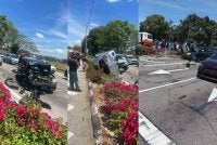 Beberapa kenderaan terlibat susulan kemalangan di persimpangan lampu isyarat tengah hari Selasa - Foto: Gambar tular