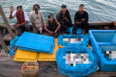 10 kru warga asing ditahan dalam tempoh empat hari lalu.