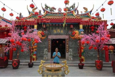 Hampir 100 buah tokong wujud di seluruh Kelantan termasuk Tokong Swee Nyet Keung (Tokong Mek) di Gua Musang yang berusia lebih 600 tahun. Foto fail Bernama