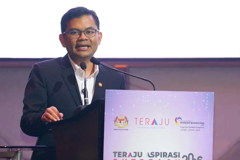 Akmal Nasrullah menyampaikan ucapan ketika merasmikan program TERAJU Aspirasi Outreach 2026 pada Rabu.