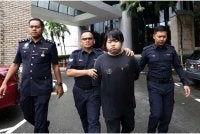 Ka Rong dipenjara enam tahun dan lapan sebatan selepas mengaku bersalah terhadap lapan pertuduhan pecah amanah wang syarikat lebih RM1.2 juta tahun lepas. Foto Bernama