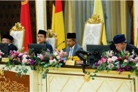Sultan Mizan berkenan mempengerusikan Mesyuarat Majlis Raja-Raja ke-271 yang berlangsung di Istana Negara pada Rabu. Foto Bernama