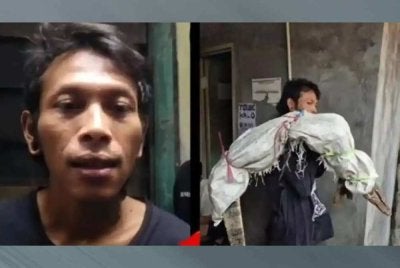 Pihak berkuasa turut mendapatkan keterangan Dede bagi menjawab persoalan orang ramai. Foto Agensi