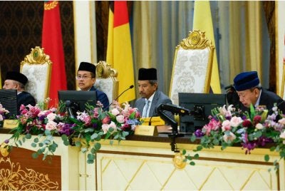 Sultan Mizan berkenan mempengerusikan Mesyuarat Majlis Raja-Raja ke-271 yang berlangsung di Istana Negara pada Rabu. Foto Bernama