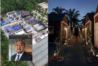 Nusantara Village dilengkapi kemudahan moden seperti kolam renang, taman tema air mini serta pelbagai jenis rumah dan bilik yang memenuhi keperluan pelancong terutamanya golongan berkeluarga.Gambar kecil: Fakhrul Nazhi