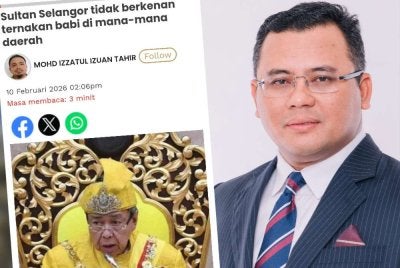 Amirudin memaklumkan, pihaknya sudah mengeluarkan kenyataan berhubung titah Sultan Sharafuddin.