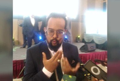 Shazzwan ketika ditemui pemberita selepas pra pelancaran pada Rabu.