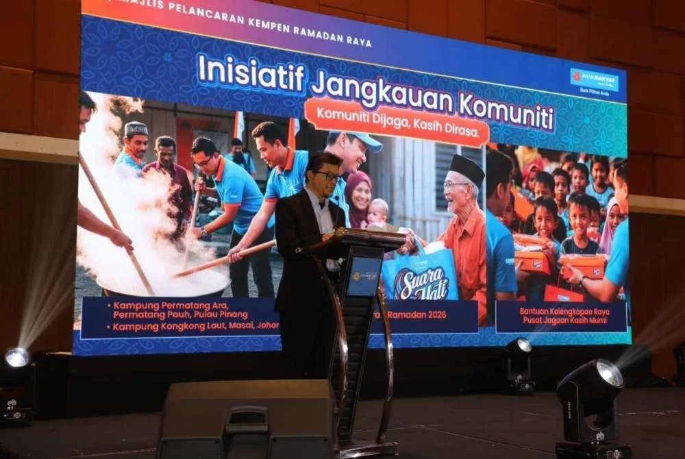 Nor Haimee berucap pada Majlis Pelancaran Kempen Ramadan Raya 2026