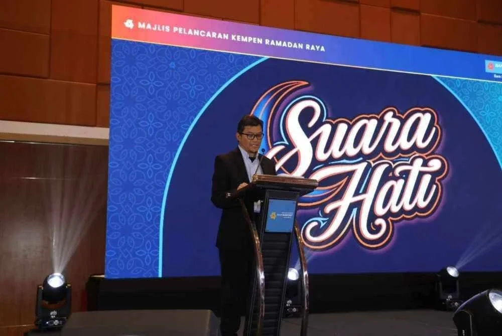 Nor Haimee berucap pada Majlis Pelancaran Kempen Ramadan Raya 2026