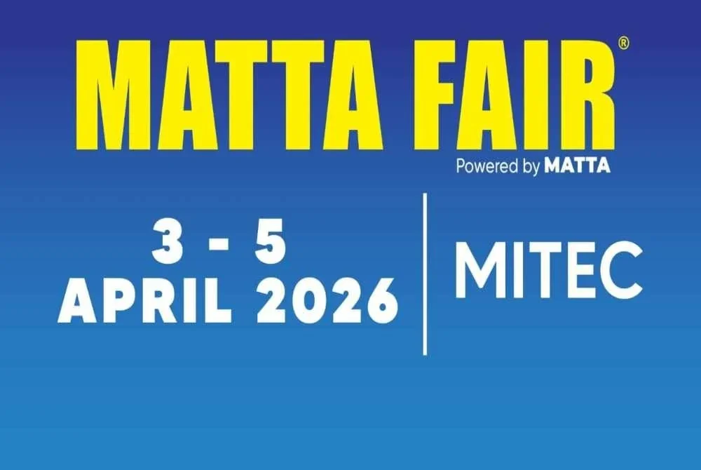 MATTA Fair akan berlangsung selama tiga hari bermula 3 April depan. 