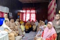 Sebahagian daripada peserta yang hadir pada Majlis Tadabbur Ambang Ramadan di Rumah Ngaji Fatimatun Az Zahra, Kota Bharu