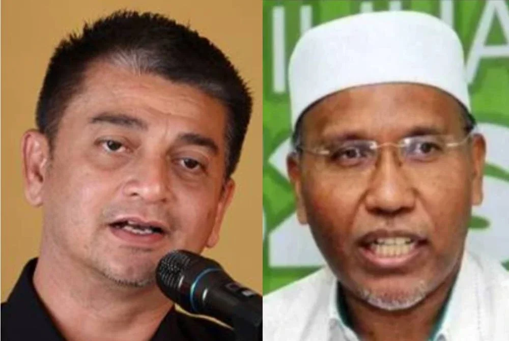 Muhammad Faiz (kiri) dan Idris.