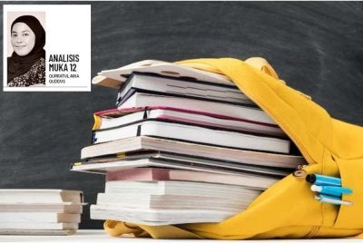 Jadual padat dengan pelbagai subjek menyebabkan murid terpaksa membawa semua buku bagi mengelakkan tertinggal sekali gus dimarahi guru-guru. - Gambar hiasan