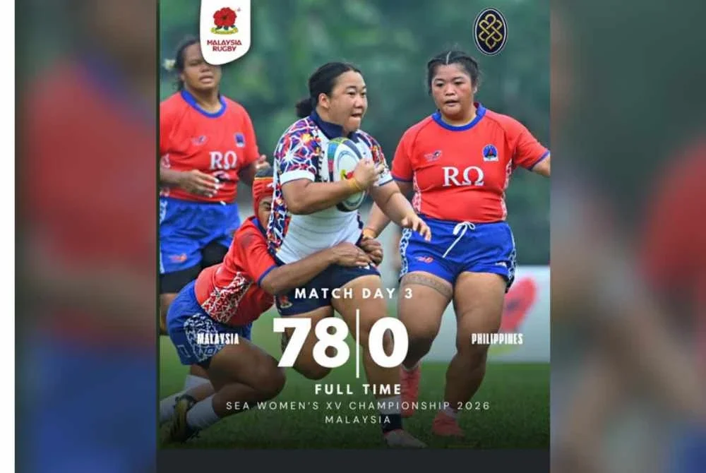 Gambar laman Facebook Malaysia Rugby. 