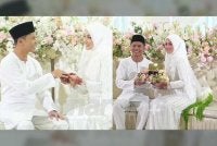 Hafiz Suip kini kembali bergelar suami kepada wanita pilihan hatinya, Fiona Saffiyya.