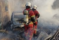 Kebakaran berjaya dikawal pada jam 8.40 pagi manakala operasi pemadaman tamat sepenuhnya pada jam 9.51 pagi. Foto: JBPM 