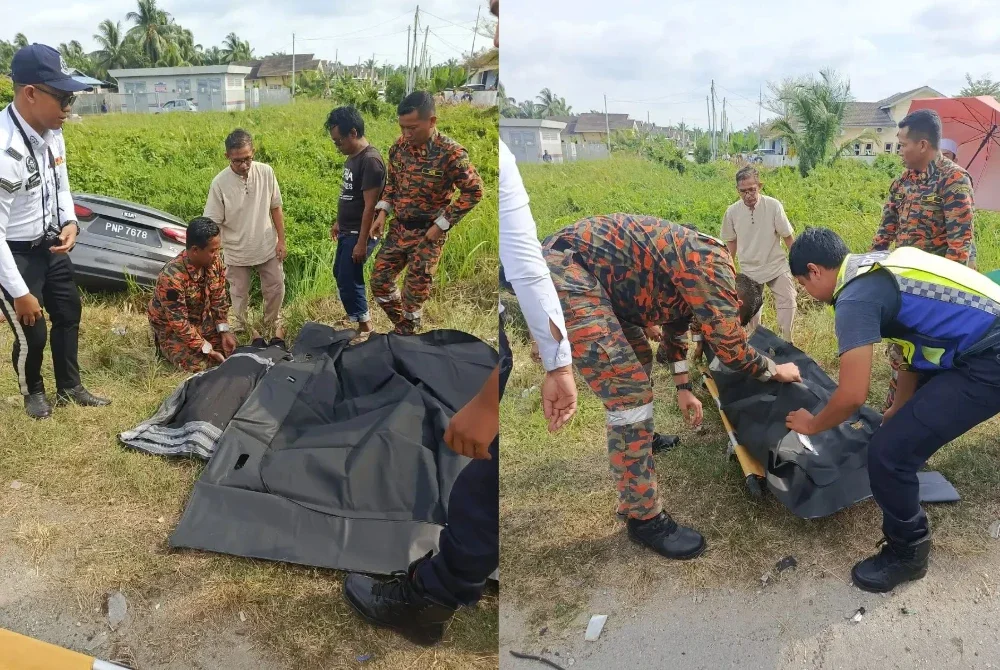 Seorang daripada mangsa disahkan meninggal dunia di lokasi kejadian.