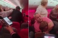 Rakaman insiden pergaduhan itu turut menjadi tular di media sosial. Foto Agensi