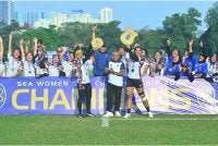 Skuad Ragbi wanita 15s negara muncul juara edisi sulung SEA Women’s XV selepas membelasah Filipina 78-0 pada aksi terakhir liga sepusingan di Padang Astaka hari ini. - Foto: Malaysia Rugby