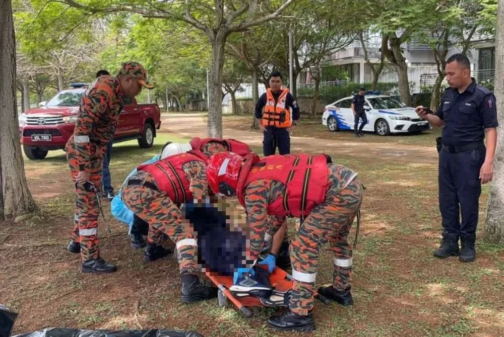 Lelaki ditemukan lemas di Tasik Putrajaya pada Isnin.
