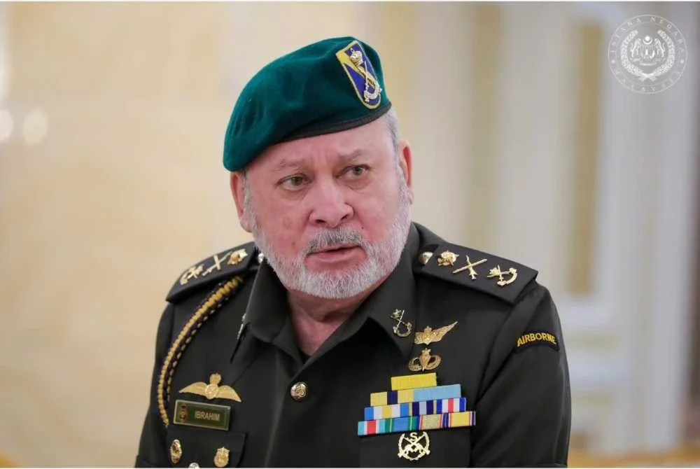  Sultan Ibrahim. Foto Facebook Sultan Ibrahim Sultan Iskandar
